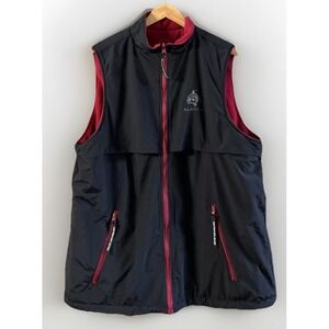Mens Princess Cruises Alaska Reversible Vest Sleeveless Jacket  XL‎ Nylon/fleece